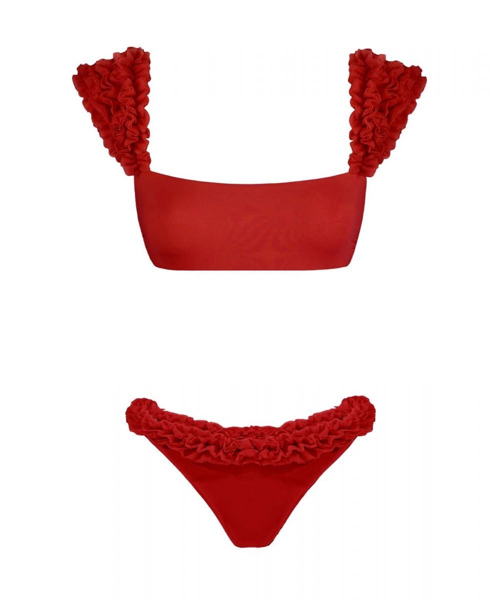 Scarlet bikini rosso Kinda 3D Swimwear red bikini